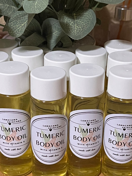 Turmeric Body Oil – Brightening, Nourishing & Anti-Inflammatory Skincare