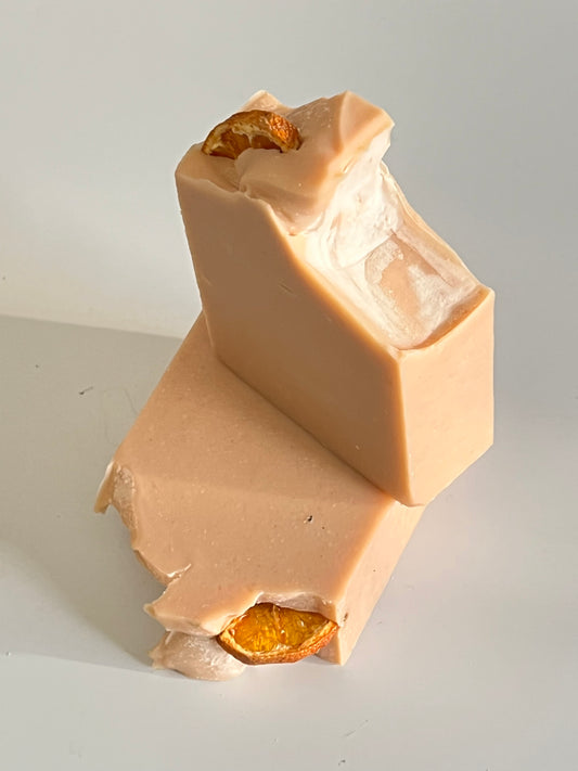 Naartjie and Cinnamon Soap Bar