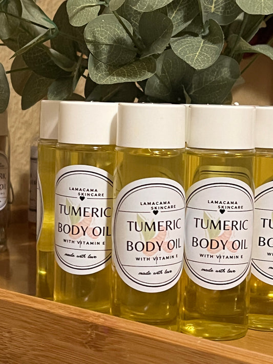 Turmeric Body Oil – Brightening, Nourishing & Anti-Inflammatory Skincare