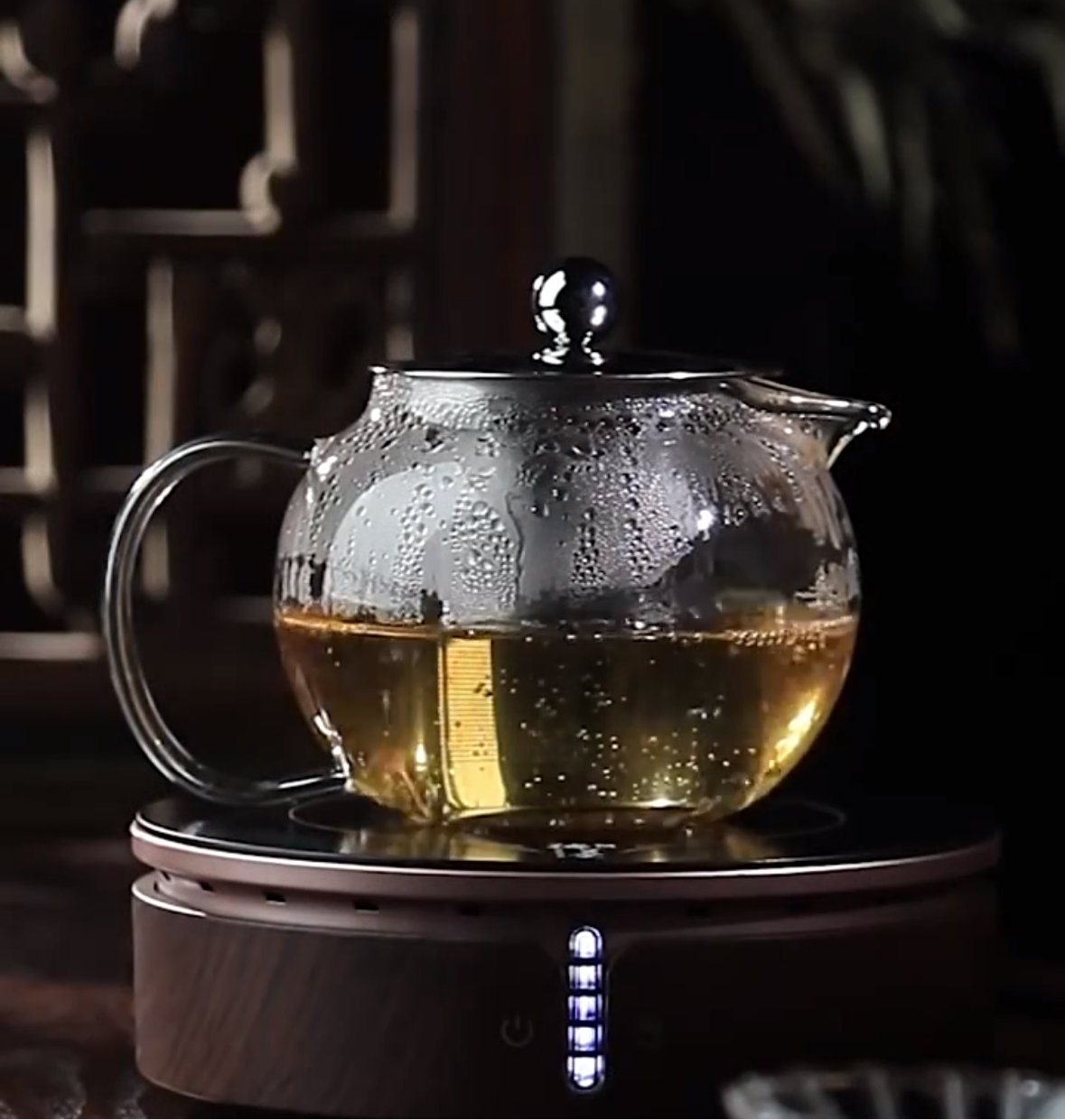 Glass Teapot with Infuser – Heatproof Borosilicate Tea Pot with Filter for Loose Leaf Tea, Coffee & Herbal Infusions