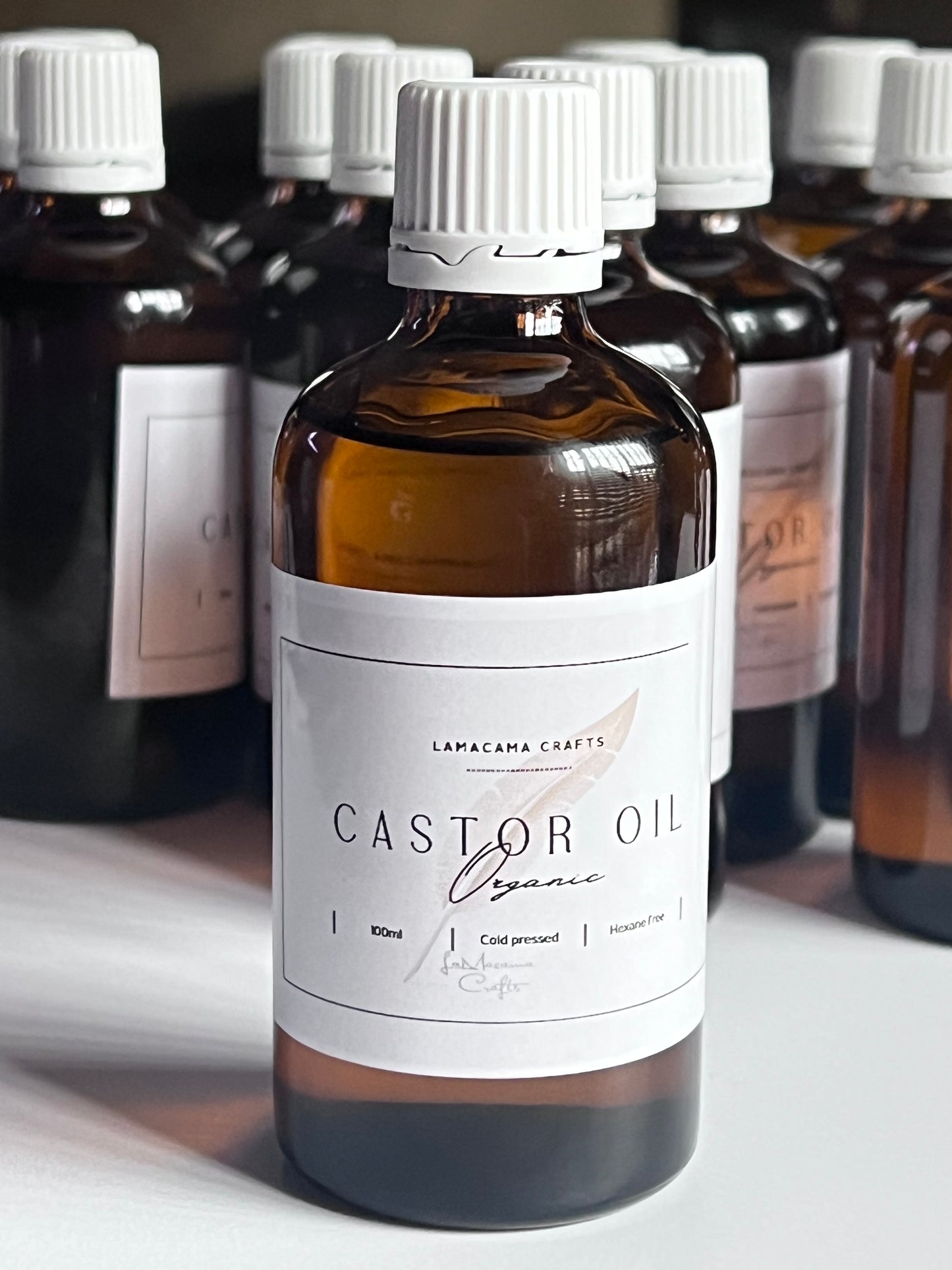 Cold-Pressed, Hexane-Free Castor Oil – 100% Pure & Natural
