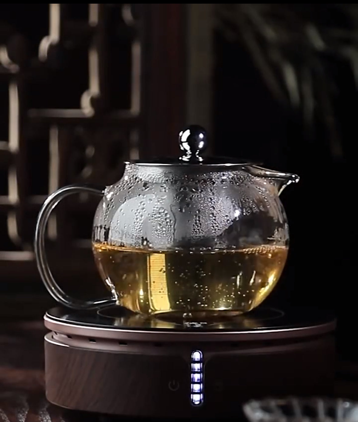 Glass Teapot with Infuser – Heatproof Borosilicate Tea Pot with Filter for Loose Leaf Tea, Coffee & Herbal Infusions