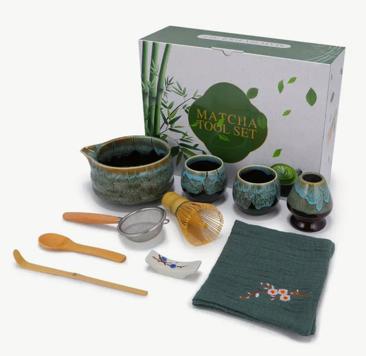 🍵 

Complete Matcha Tool Set – Traditional Japanese Tea Ceremony Essentials