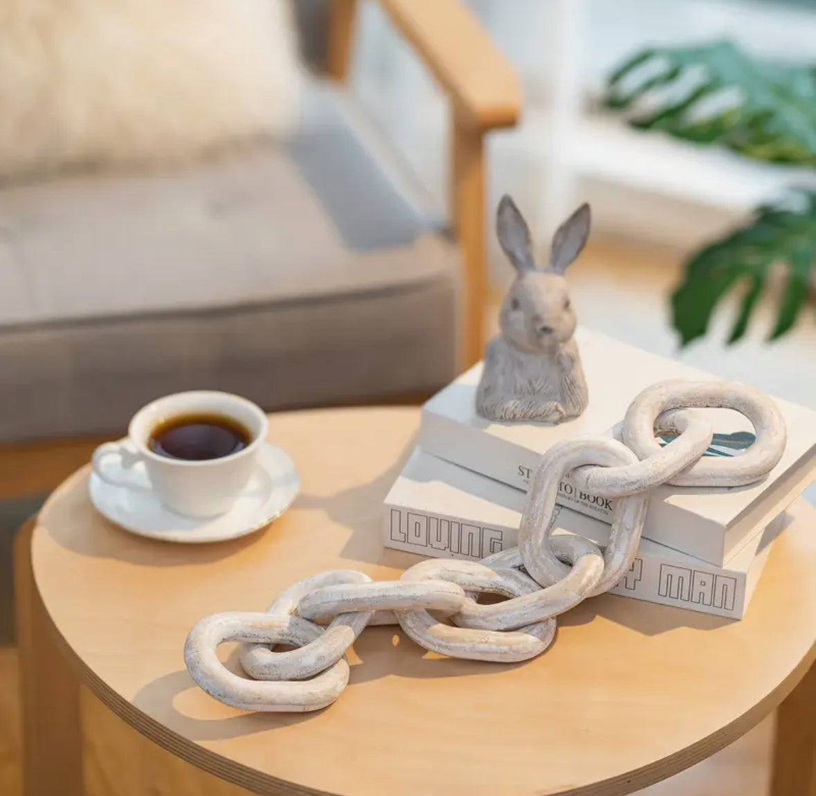 Wooden Chain Link Décor