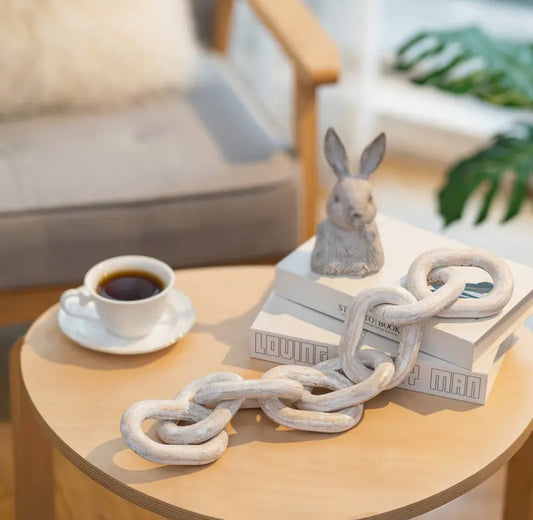 Wooden Chain Link Décor
