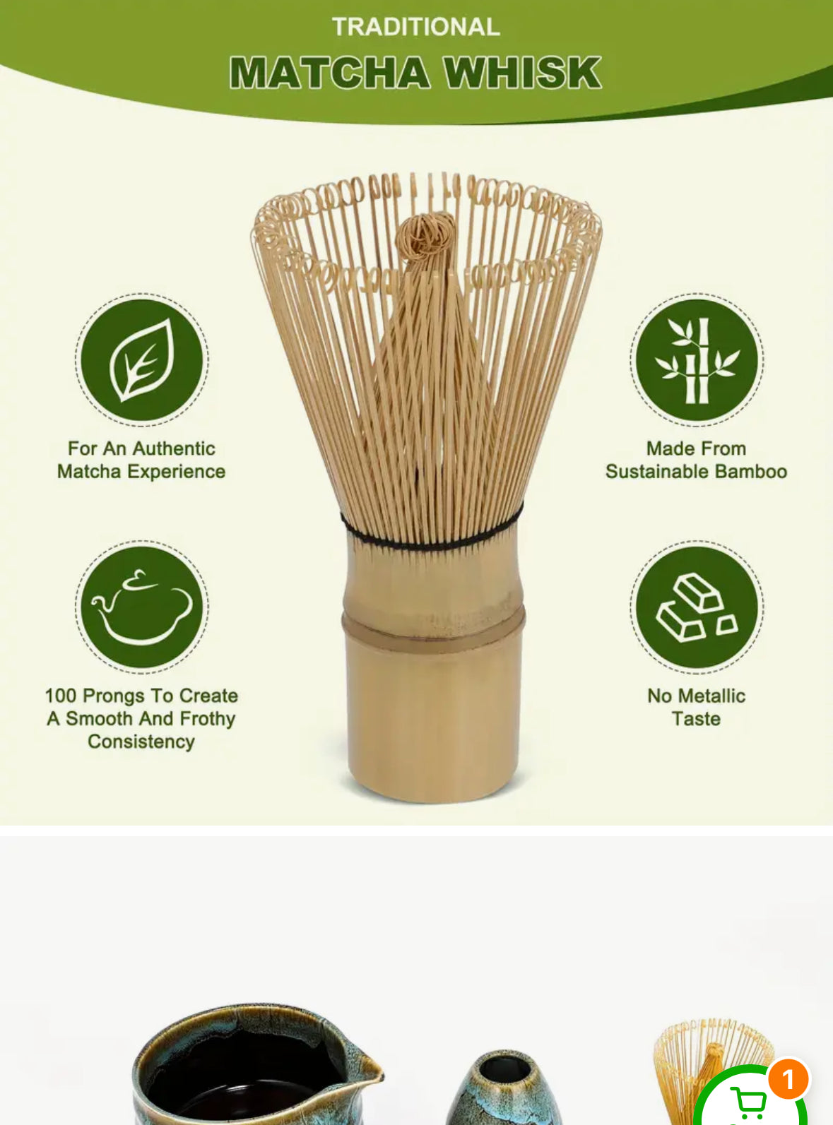 🍵 

Complete Matcha Tool Set – Traditional Japanese Tea Ceremony Essentials