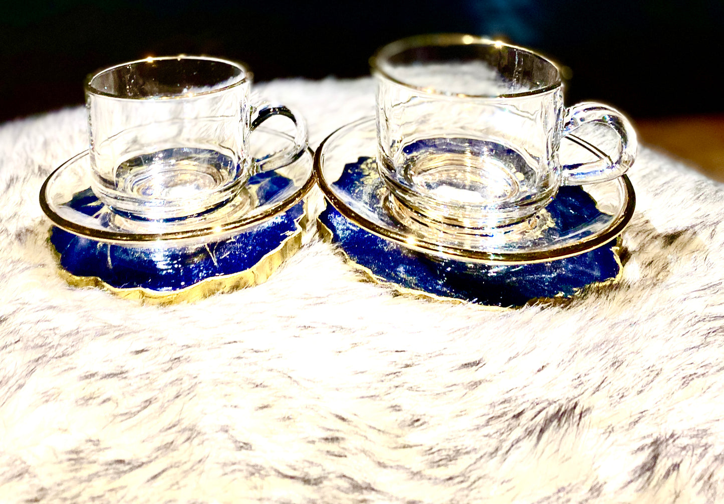 Bamboo wood resin coated kitchen utensil set