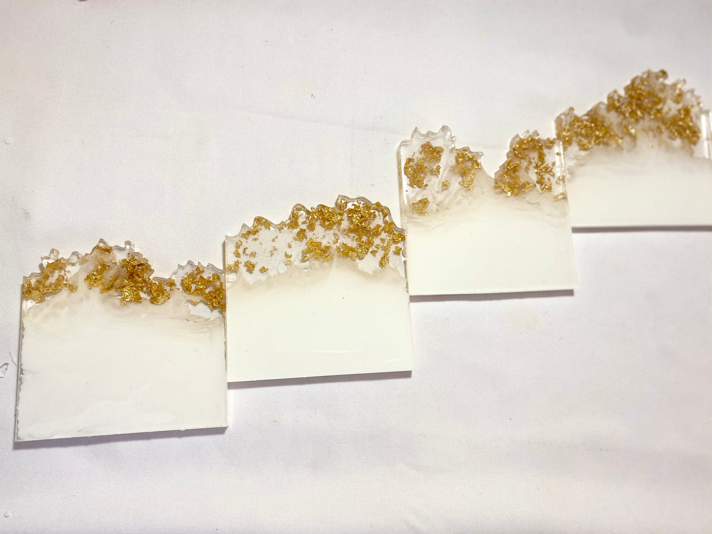 Bamboo wood resin coated kitchen utensil set