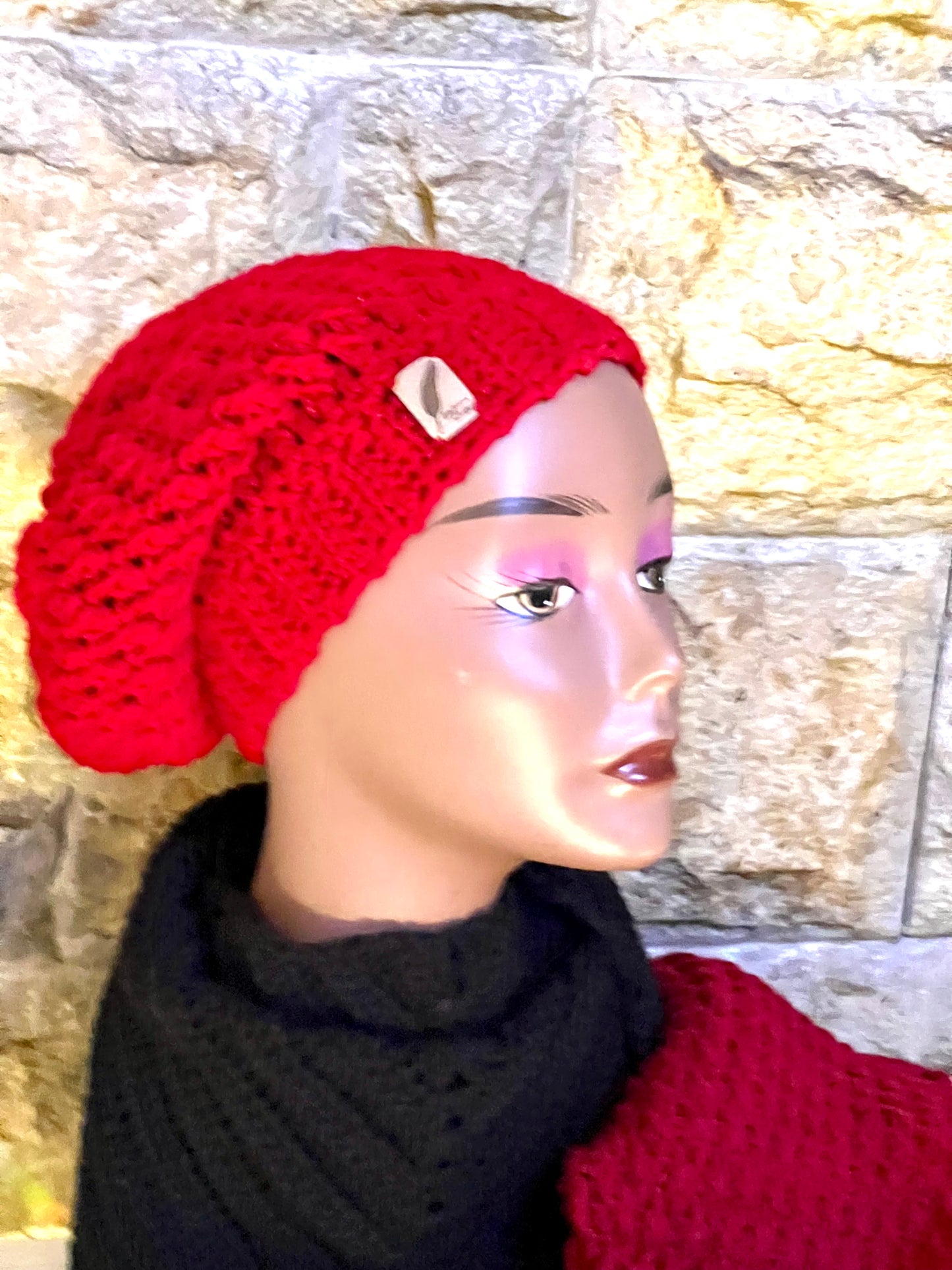 Crochet beanie Set