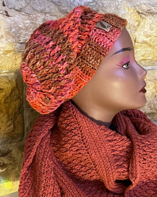 Crochet Cosmo shawl set