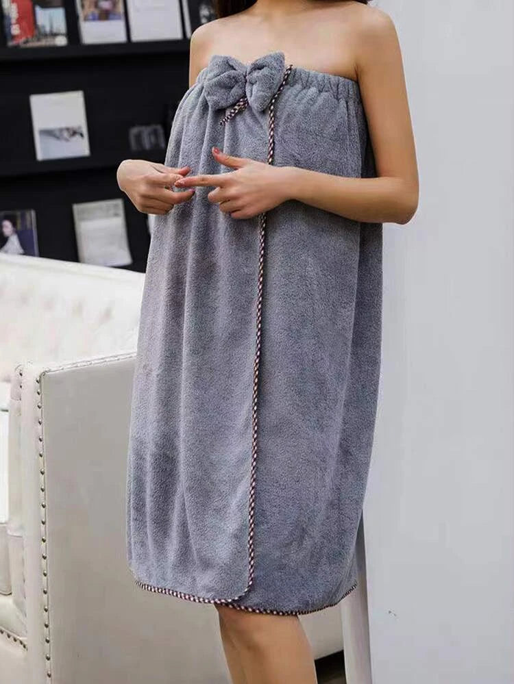 Bathwrap with Bow-knot
