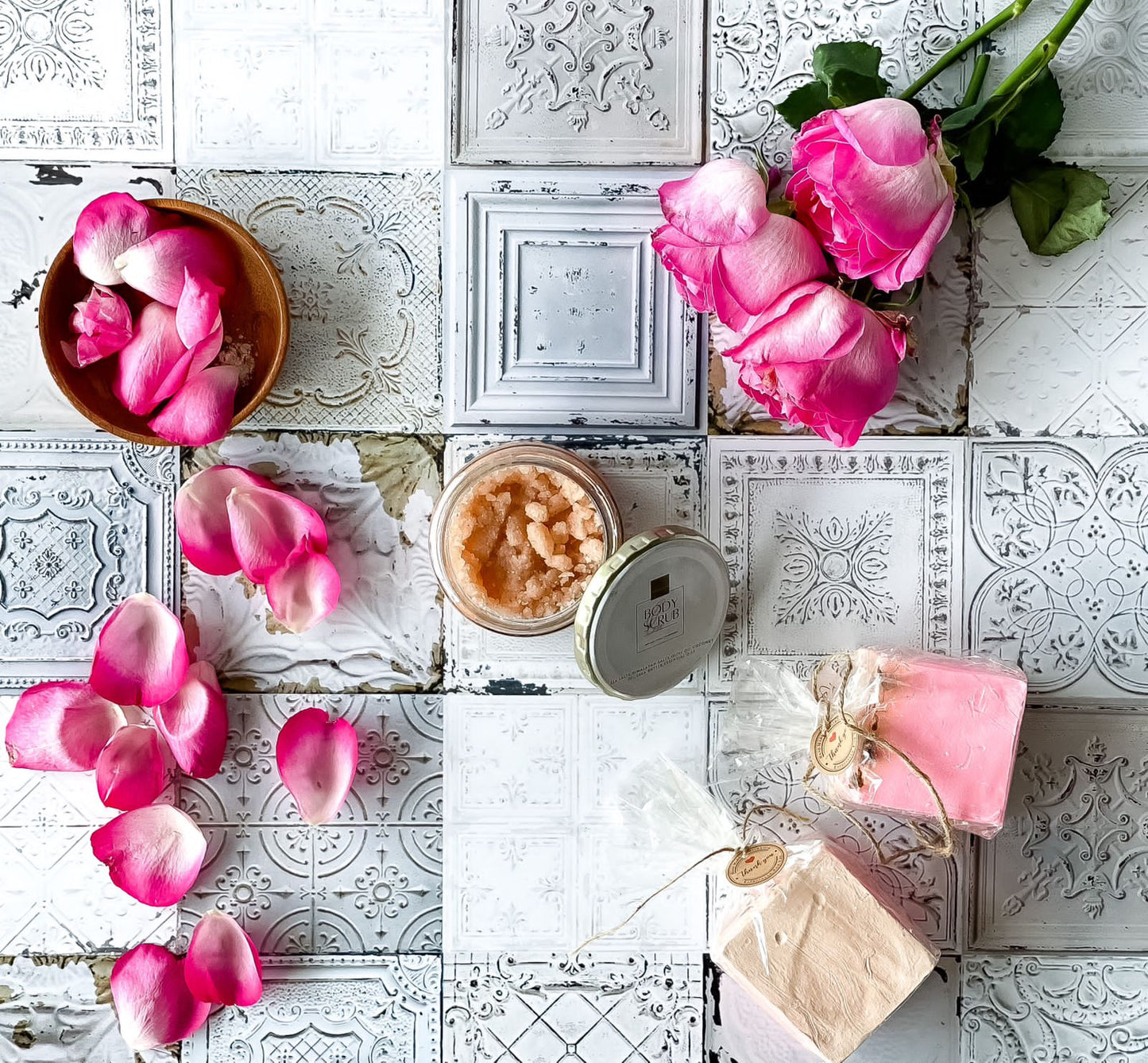 Pink Himalayan Salt scrub