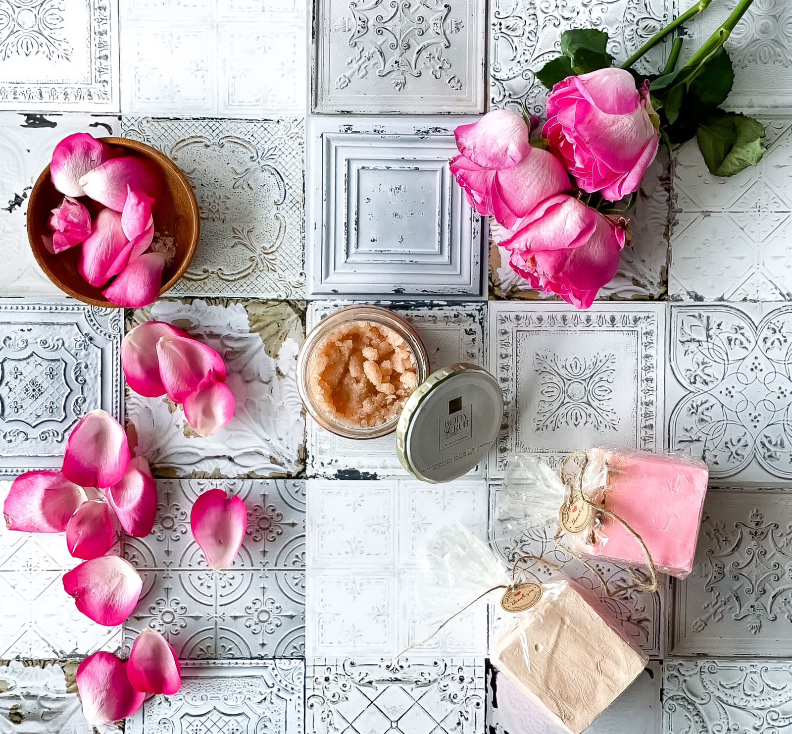 Pink Himalayan Salt scrub