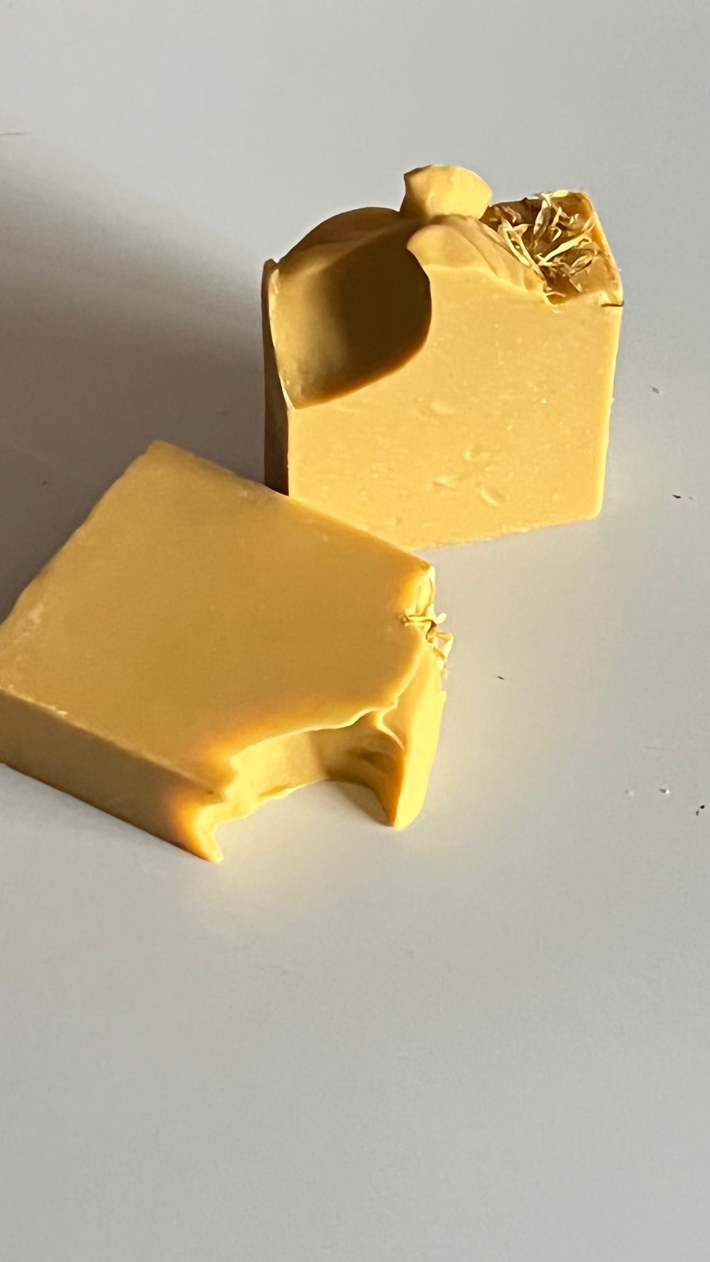 Almond milk soap range