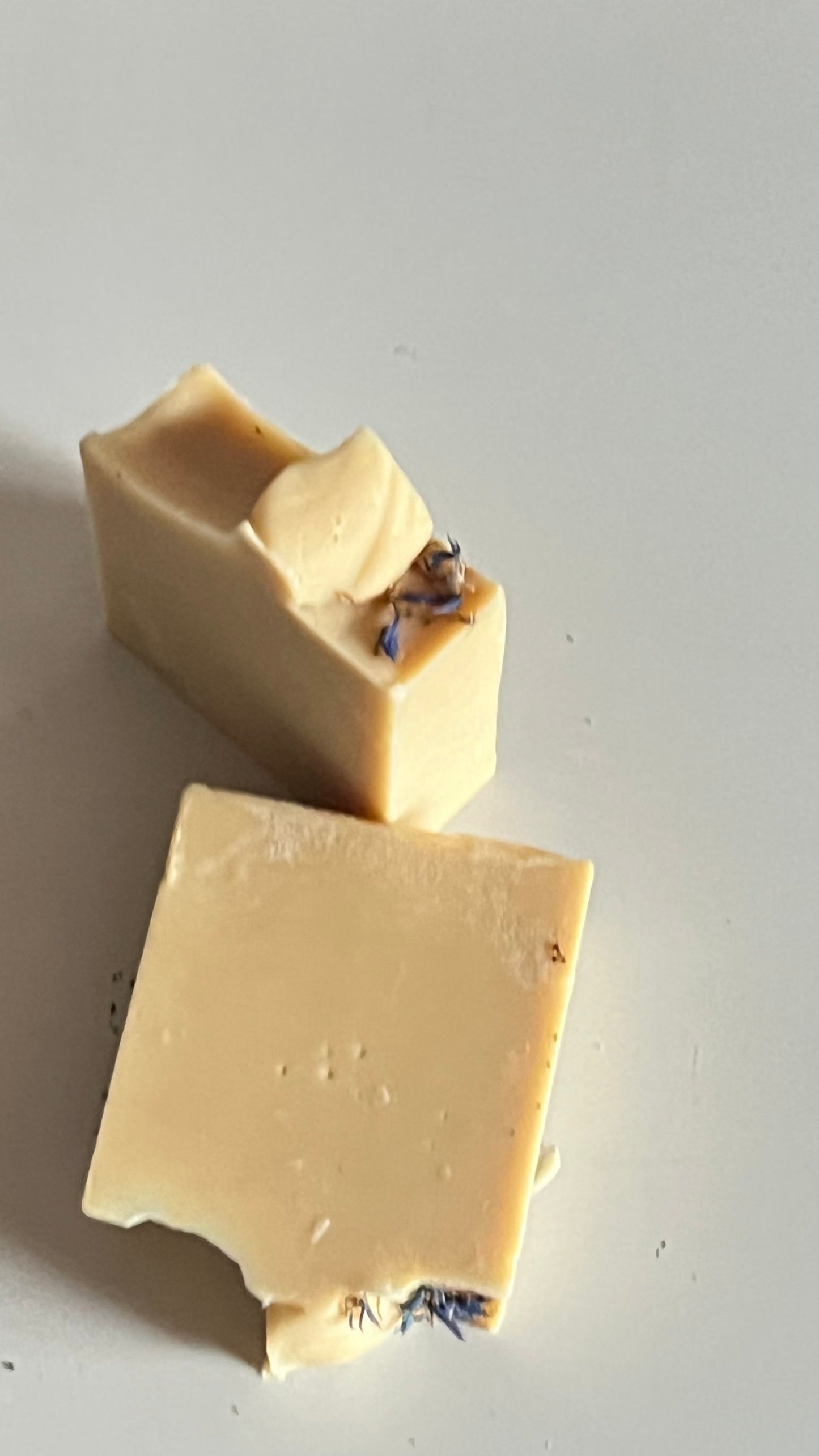 Almond milk soap range