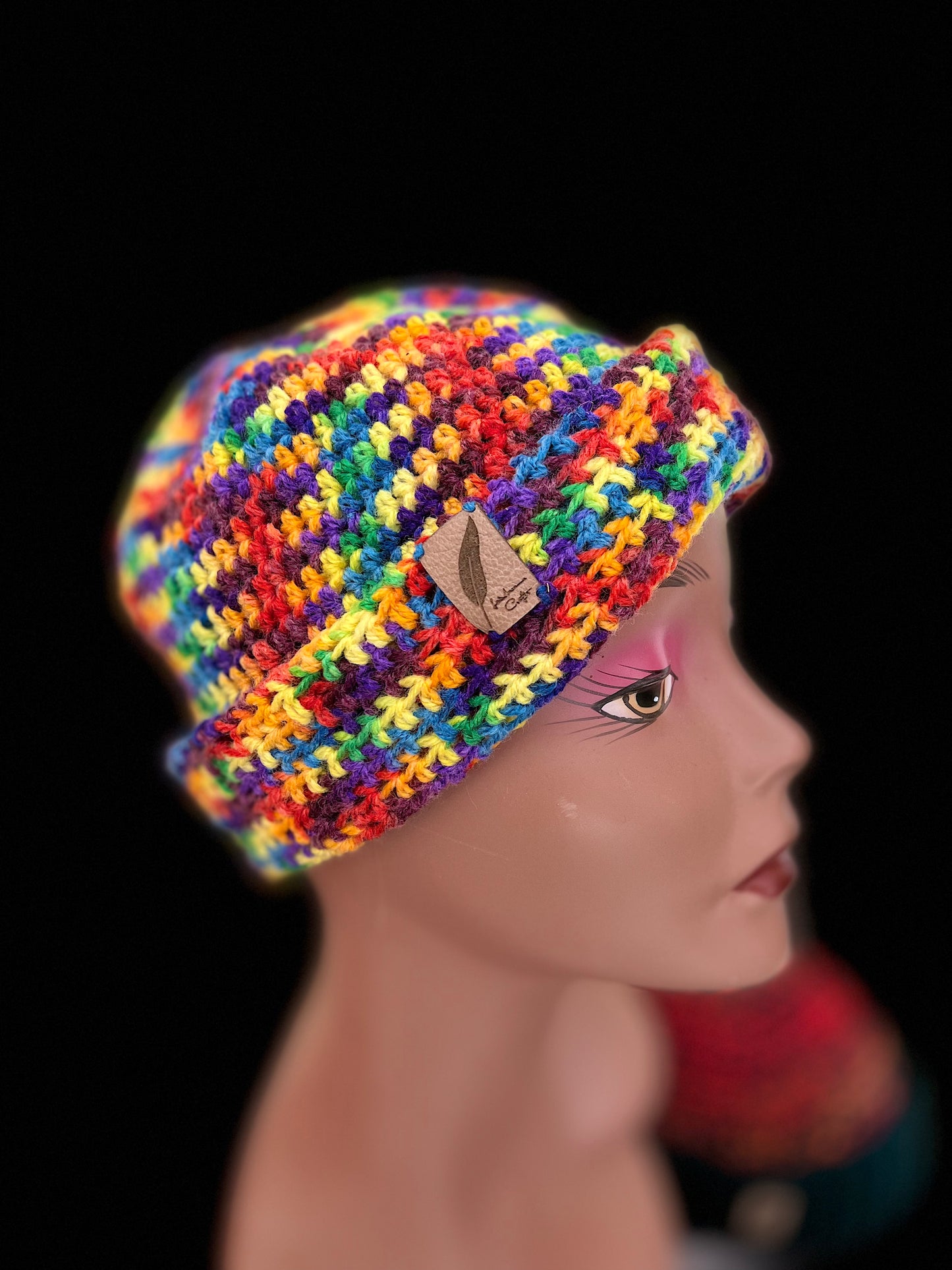 Crochet amaskopas beanie