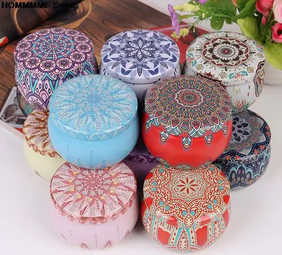 Reise your tin for your lotions and creams or decorative item