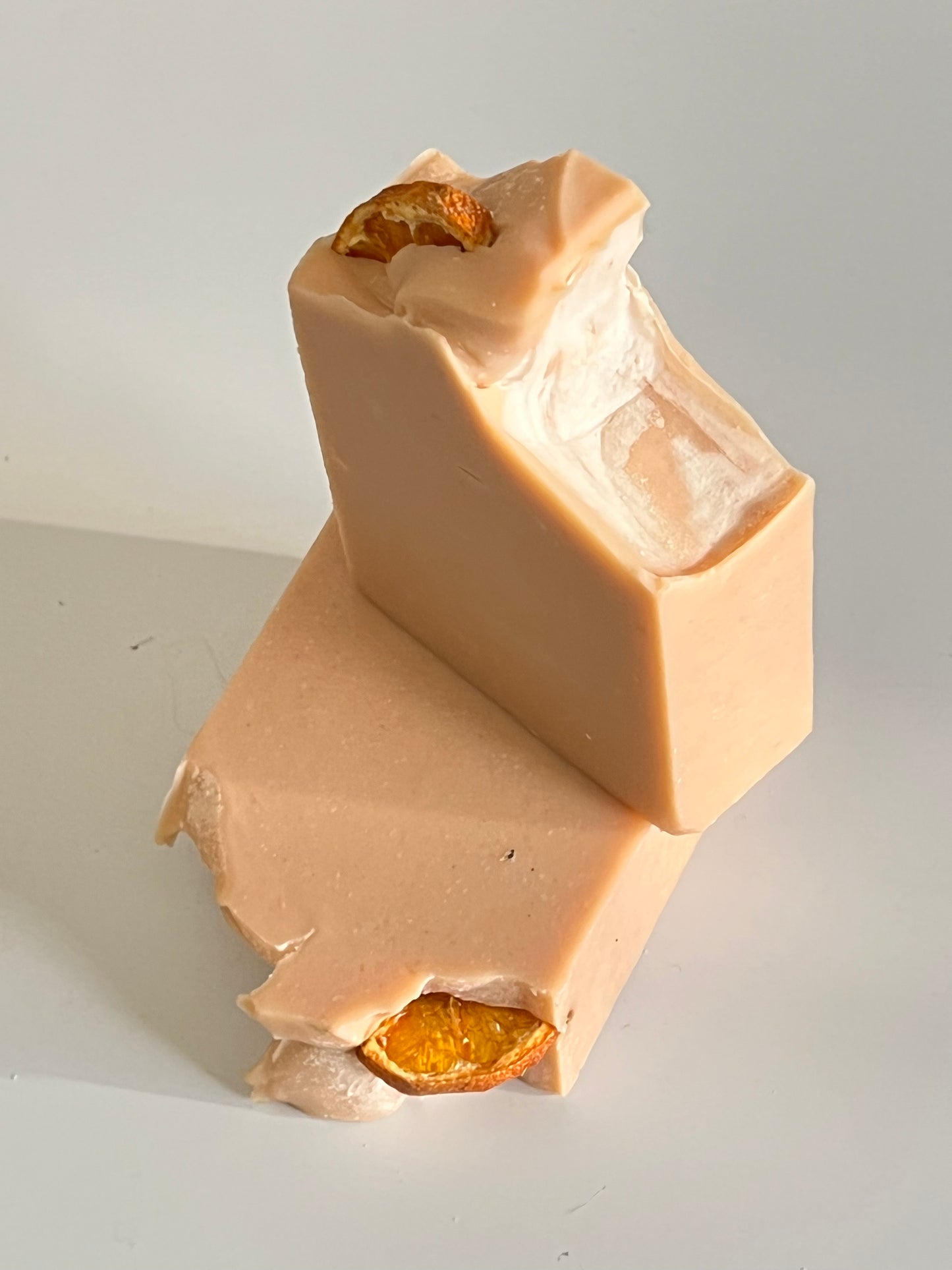 Almond milk soap range