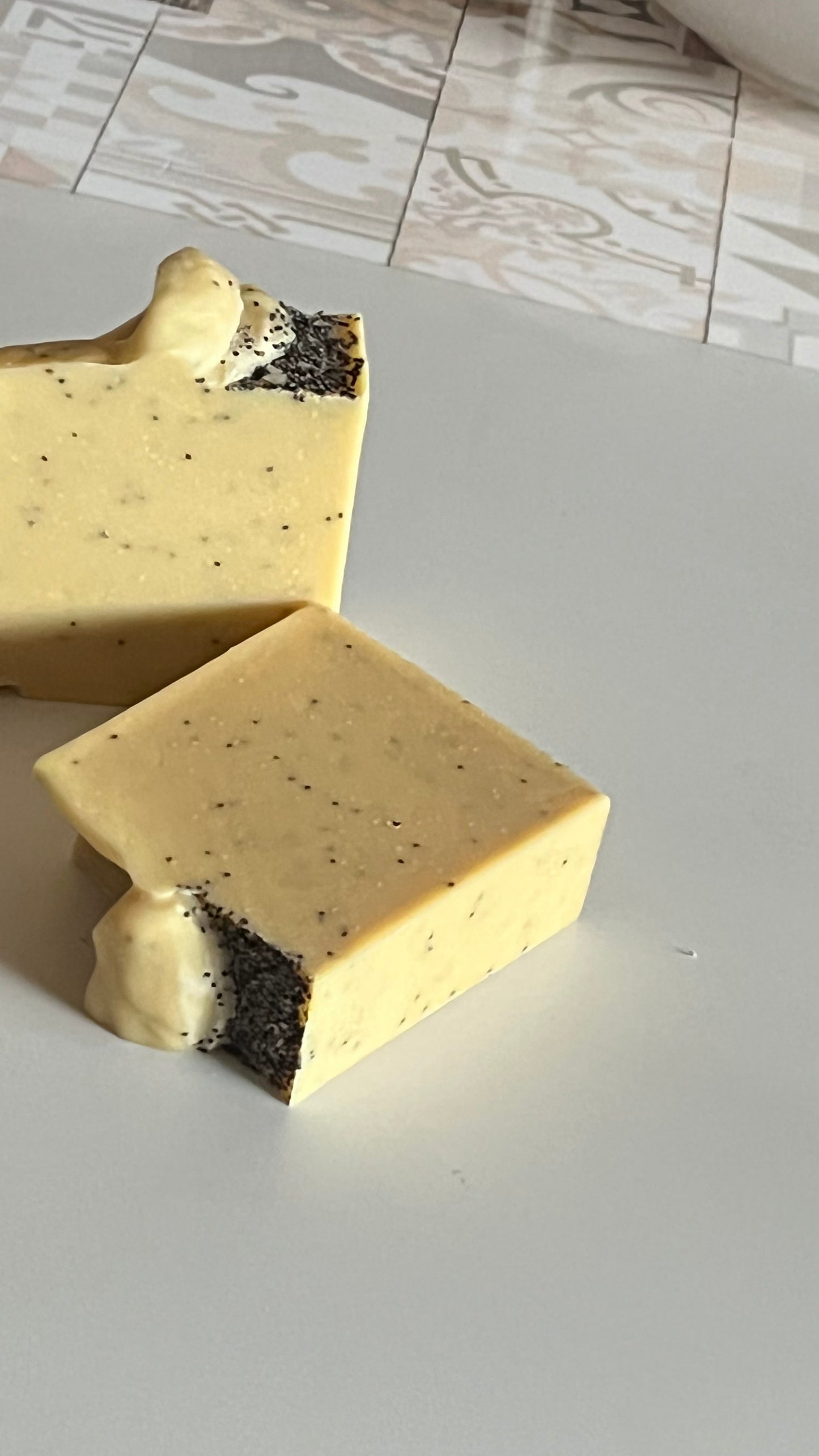 Almond milk soap range