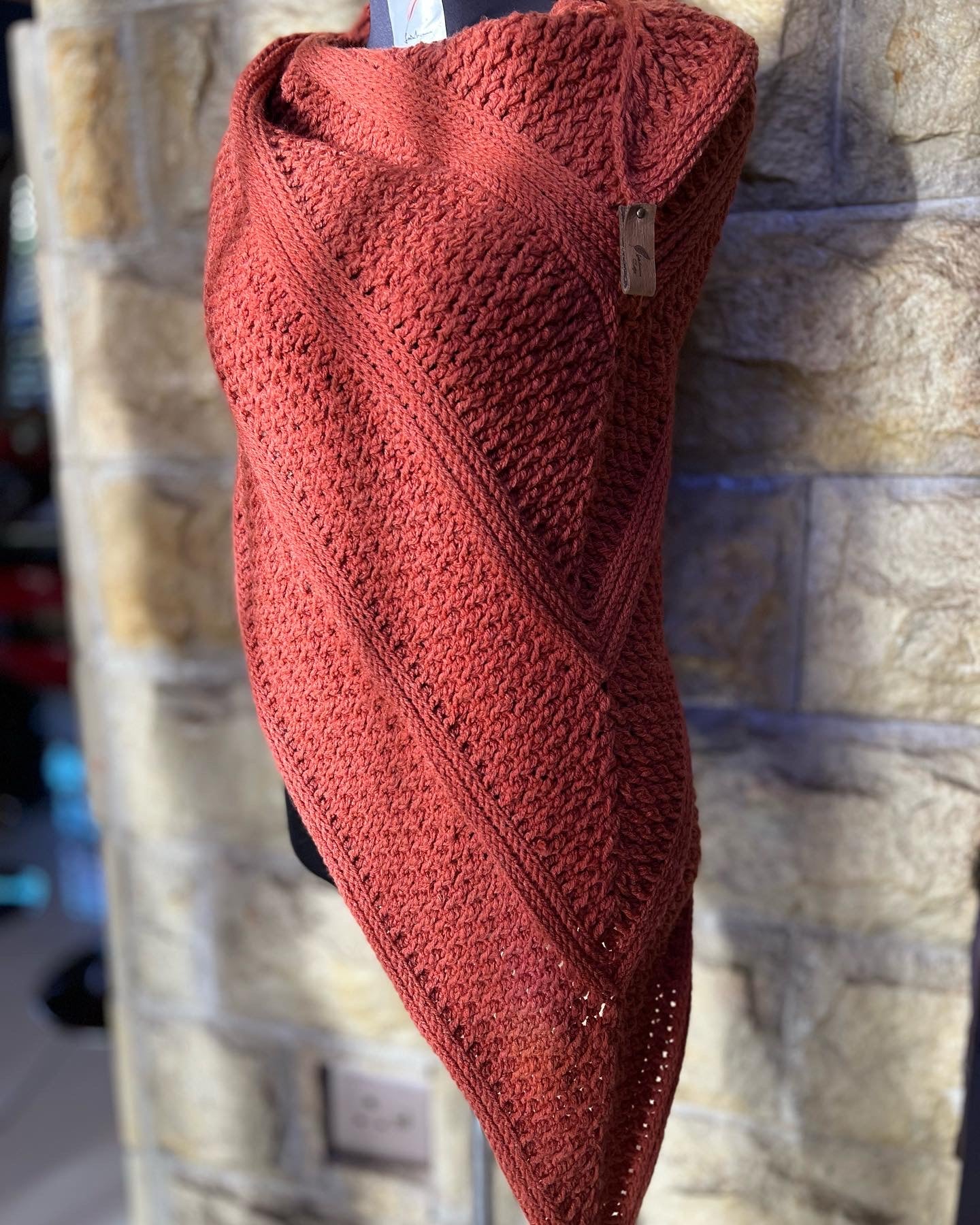 Crochet Cosmo shawl set