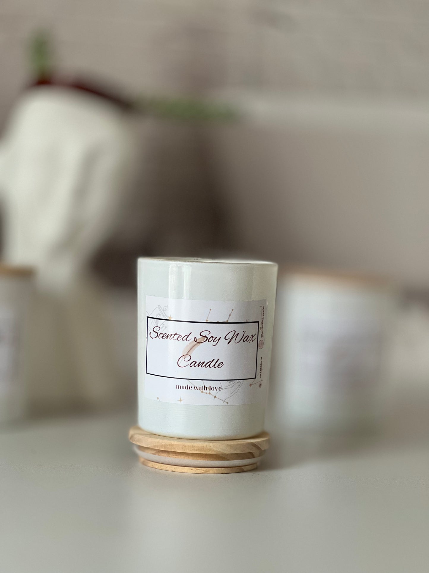 Soy Wax Candles in Elegant Glass Vessels