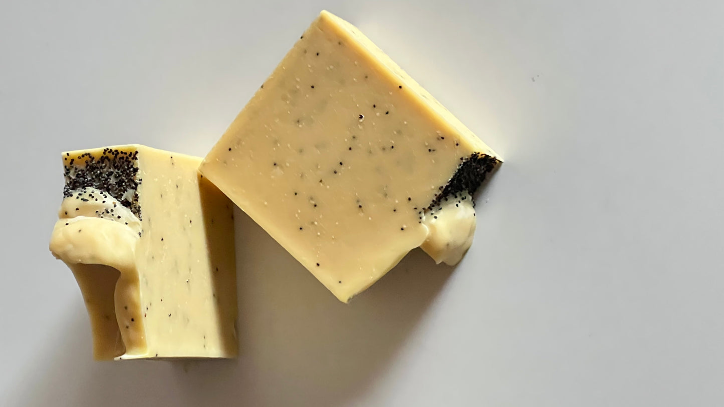 Almond milk soap range